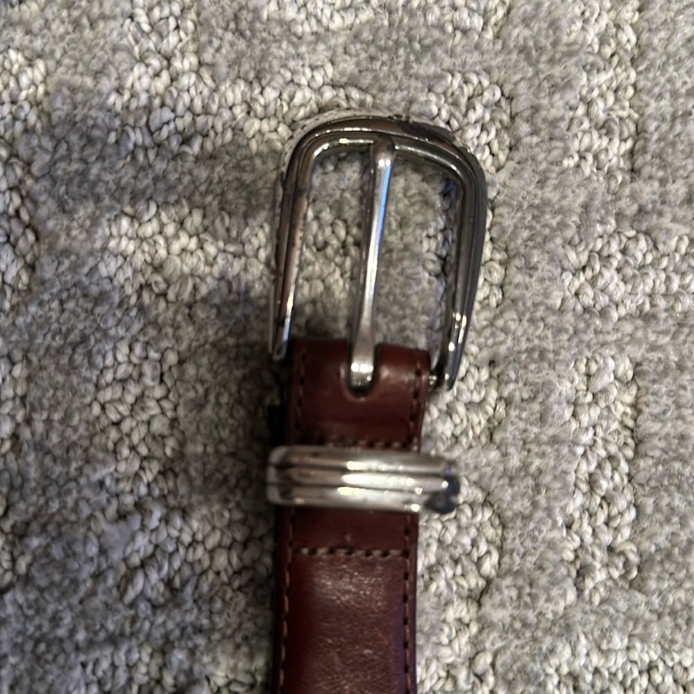 Men’s onyx by Brighton golf belt size 36